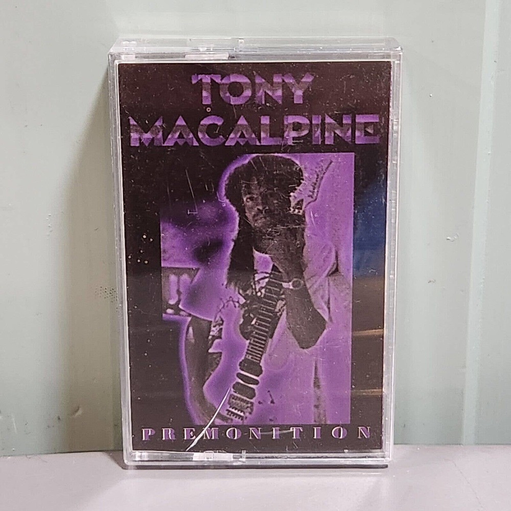 Tony Macalpine Premonition (Cassette Tape, 1994, Shrapnel‎ Records) VERY RARE